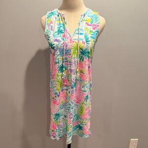 Lilly Pulitzer Colorful Tropical Print Dress